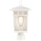 Nuvo Cove Neck Outdoor Large Post Lantern 1 Light White Finish 60/5951 - alternate 5